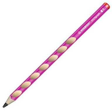 Stabilo Easygraph Lapiz Diestros 322 Hb Rosa -12U-