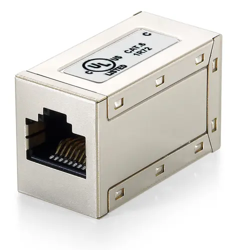 Adaptador Rj45 Equip Cat.6 Apantallado Hembra Hembra Premium 121169