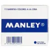 Manley Estuche de 12 Cerás 60mm Azul Ultramar