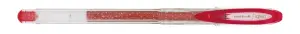 Uni-ball Signo Sparkling UM-120SP Bolígrafo de Gel 1mm Tinta Pigmentada Rojo Efecto Purpurina