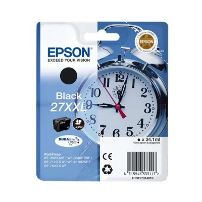 Epson T2791 (27XXL) Negro Cartucho de Tinta Original