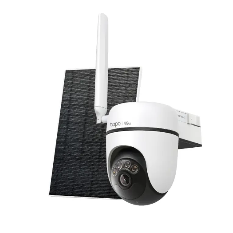 TP-Link Tapo C615G Kit Cámara de Seguridad 2K QHD con Detección IA y Panel Solar
