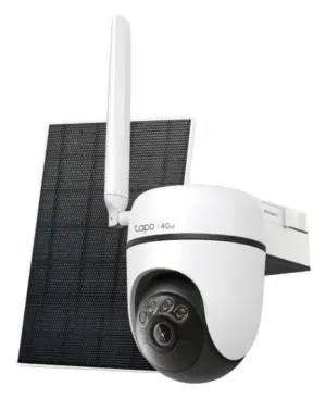 TP-Link Tapo C615G Kit Cámara de Seguridad 2K QHD con Detección IA y Panel Solar