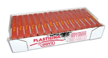 Jovi Plastilina School Pastilla 150Gr Marrón Caja 15 Ud