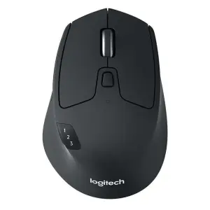 Logitech M720 Triathlon Ratón Inalámbrico Bluetooth 1000dpi 7 Botones Negro