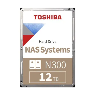 Toshiba N300 Nas Hdd 12Tb 3.5" Sata 6Gb-S 7200Rpm