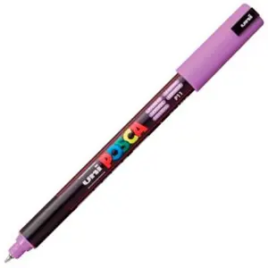 Posca Marcador PC-1MR Punta Extrafina 0.7mm Color Lavanda No Permanente