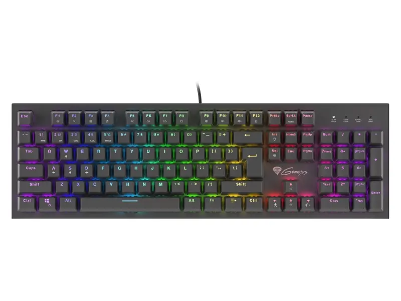 Genesis Thor 300 Teclado Gaming USB QWERTY Portugués Negro