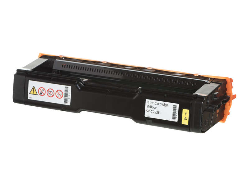 Ricoh Aficio Spc252/Spc262 Amarillo Cartucho De Toner Original - 407534/Spc252Ey