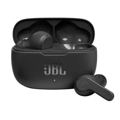 JBL Auriculares Inalámbricos Bluetooth con Micrófono Negro