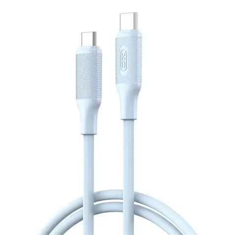 XO Cable USB-C Macho a USB-C Macho 1m 60W Color Azul
