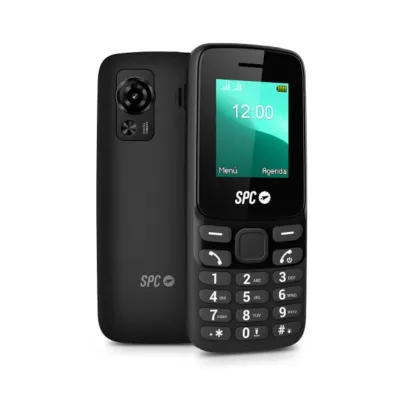 SPC Talk 2 Go Teléfono Móvil Compacto 1.77" Dual SIM 1000mAh Radio FM Linterna Negro