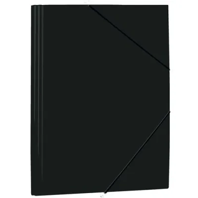 Mariola Carpeta Folio Polipropileno 450 Micras con Gomas y Solapas Negra