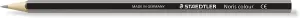 Staedtler Noris Colour 185 Lápiz Hexagonal Color Gris Claro - Resistente a la Rotura - Material Wopex