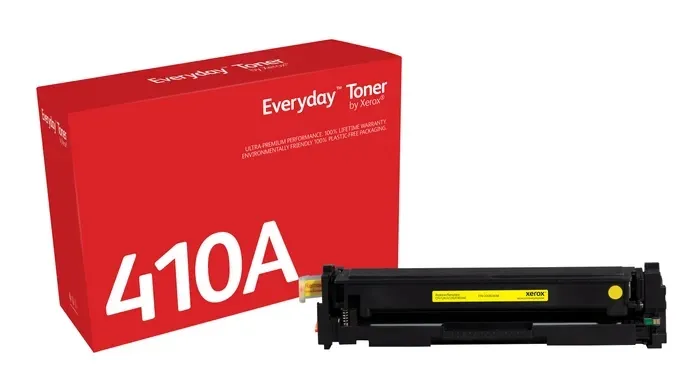 HP CF412A Amarillo Cartucho de Tóner Genérico - Reemplazo para 410A
