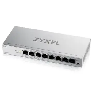 ZyXEL GS1200-8HPv3 Switch 8 Puertos GbE con 4 Puertos PoE+ 68W