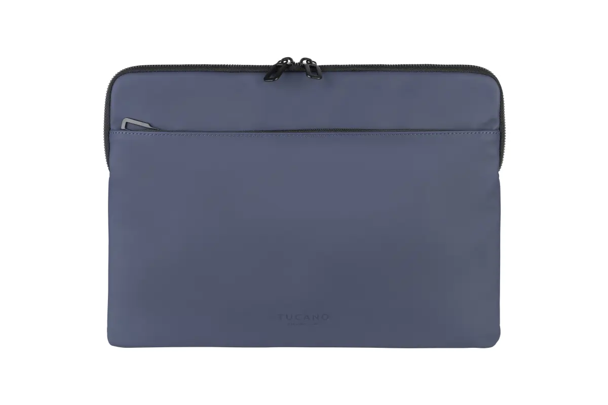 Tucano Gommo Sleeve Funda Portátil 15,6" Impermeable Color Azul con Bolsillo Accesorios