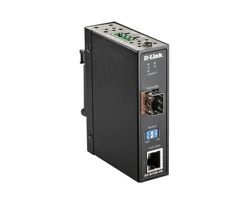 Convertidor Medio D-Link Industrial Dis-M100G-Sw 4000Mbit/S