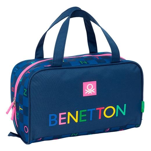 Safta Neceser Rectangular 8L Benetton "Damero"