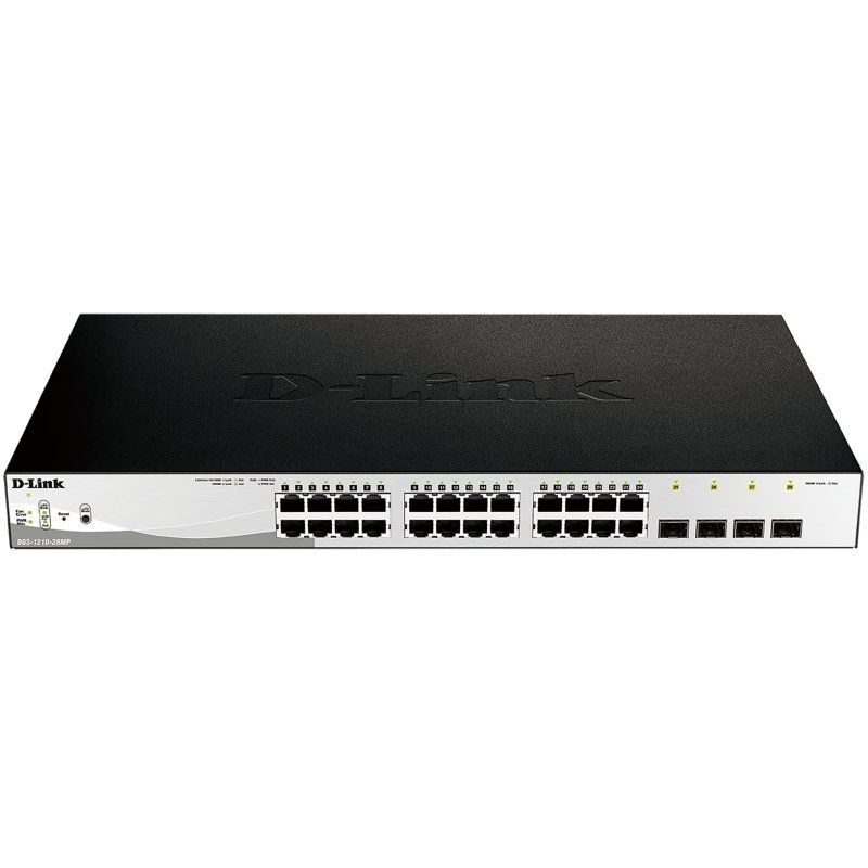 D-Link Dgs-1210-28Mp/E Switch 24Xgb Poe+ 4Xsfp Com