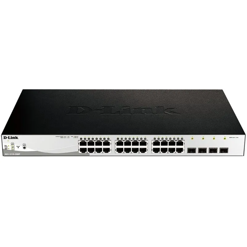 D-Link Dgs-1210-28Mp/E Switch 24Xgb Poe+ 4Xsfp Com