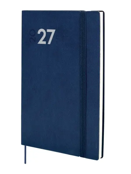 Finocam Dynamic Mara Agenda Profesional Catalán 2027 Semana Vista Vertical 165x240mm Azul