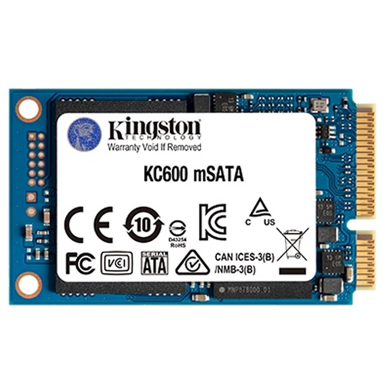Kingston Skc600Ms/1024G Ssd 1024Gb Tlc 3D Msata
