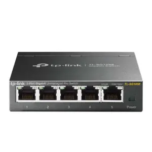 TP-Link Switch Easy Smart 5 Puertos Gigabit - Plug & Play - Carcasa Metálica - Ahorro Energético