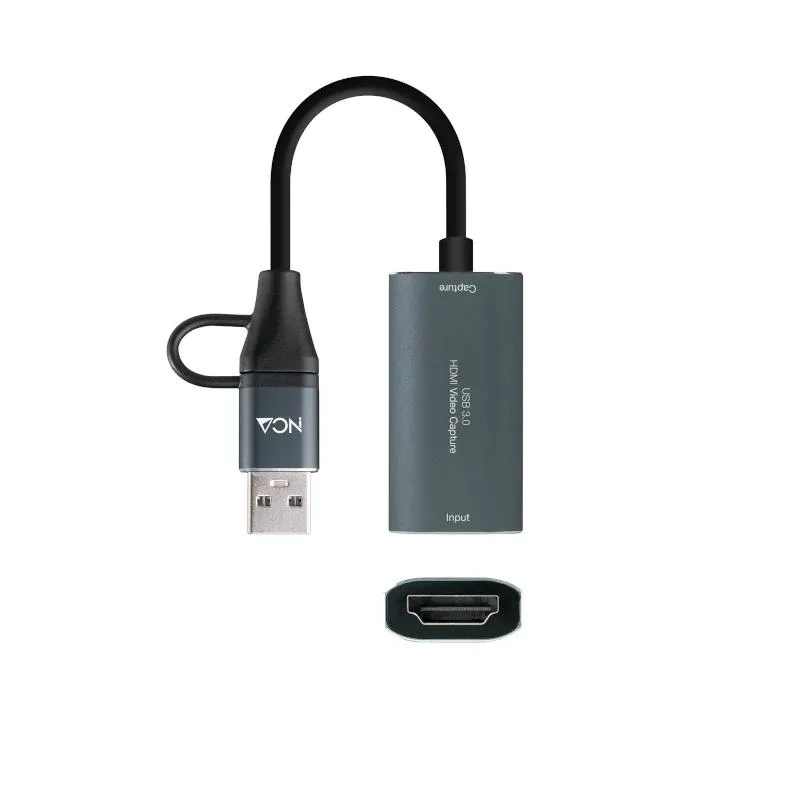 Nanocable Capturadora De Video/Audio 4K/30Hz