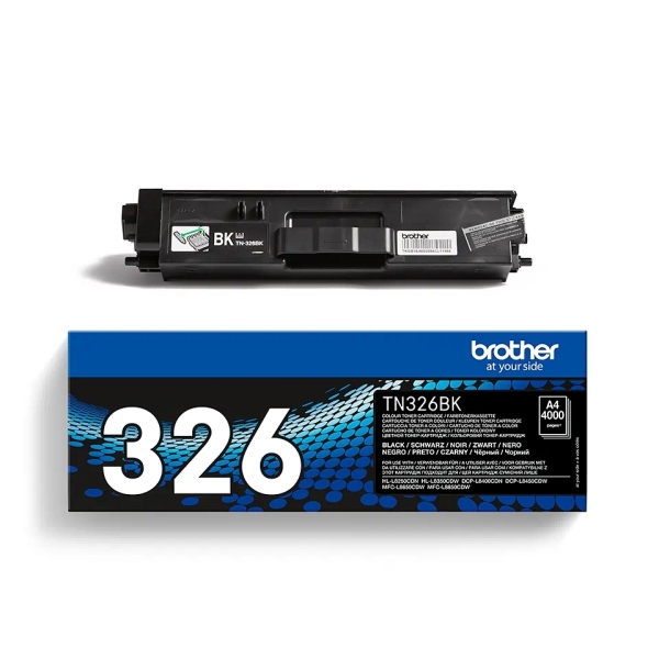 Brother Tn326 Negro Cartucho De Toner Original - Tn326Bk