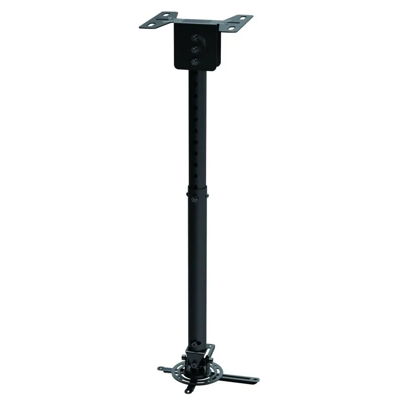 Tooq Soporte de Techo Inclinable y Giratorio para Proyector, 20Kg, Negro