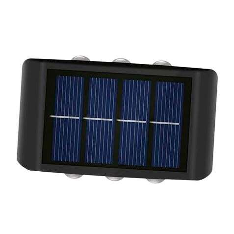 Elbat Aplique Solar Led 150Lm - Panel Solar Integrado 2V, 150Mah - Bateria 1.2V, 600Mah