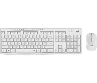 Logitech MK295 Pack Inalámbrico Teclado y Ratón 1000dpi Silenciosos Blanco