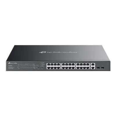 TP-LINK Omada ES228GMP Switch Semigestionable 28 Puertos 24xLAN PoE+ 2xSFP 384W Metal