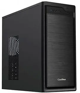 CAJA ATX SEMITORRE COOLBOX F800 COLOR ANTRACITA USB 3.0 SIN FUENTE DE ALIMENTACION