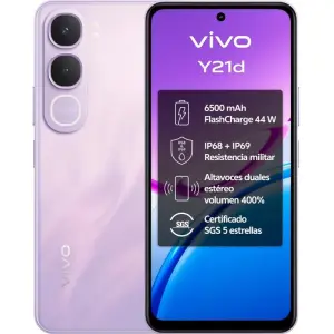 VIVO Y21d 5G 6.68" 6GB RAM 256GB IP69 Lavanda Purp