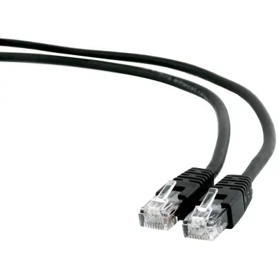 Gembird Cable de Red Cat6 U/UTP Negro 1M
