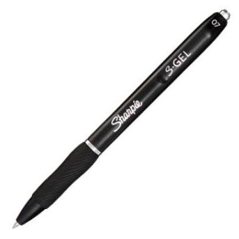 Sharpie Bolígrafo S-Gel Punta Media 0.7Mm Negro