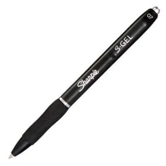 Sharpie Bolígrafo S-Gel Punta Media 0.7Mm Negro