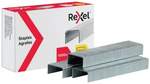 Rexel Caja de 1000 Grapas 26/6 Nº56 Acero Alta Calidad Hasta 20 Hojas 6mm