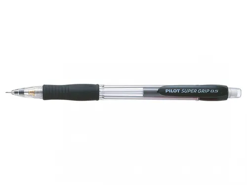Pilot Portaminas H-185 Supergrip 0.5 Con Goma Negro