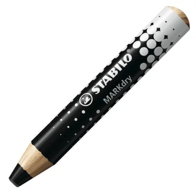 Stabilo Marcador En Seco Markdry Para Pizarra Blanca Y Papel Negro Caja 5 Ud