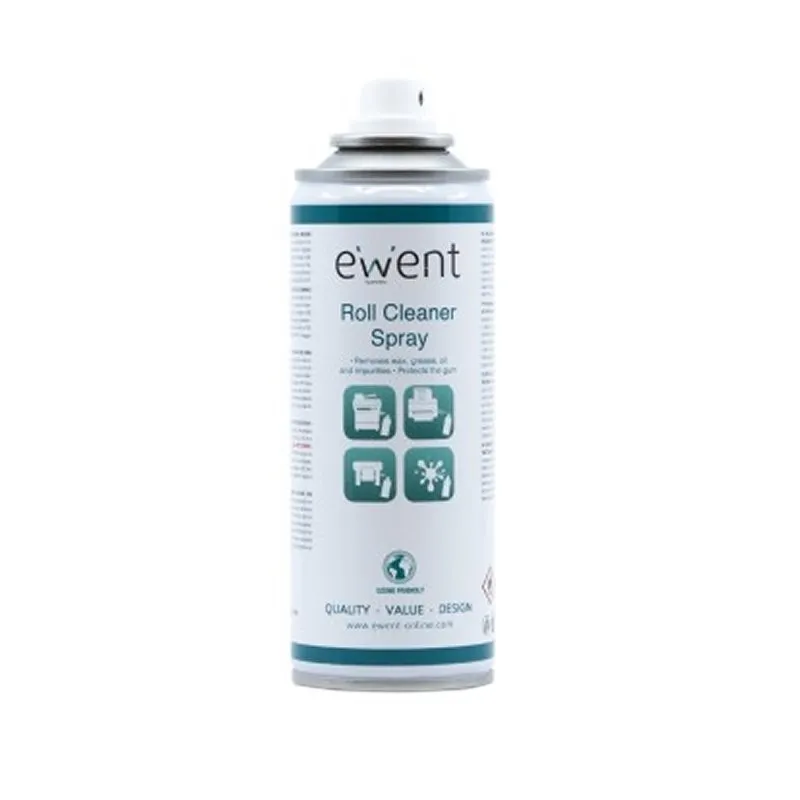 Ewent Spray De Limpieza Para Rodillos De Impresora Aerosol Transparente