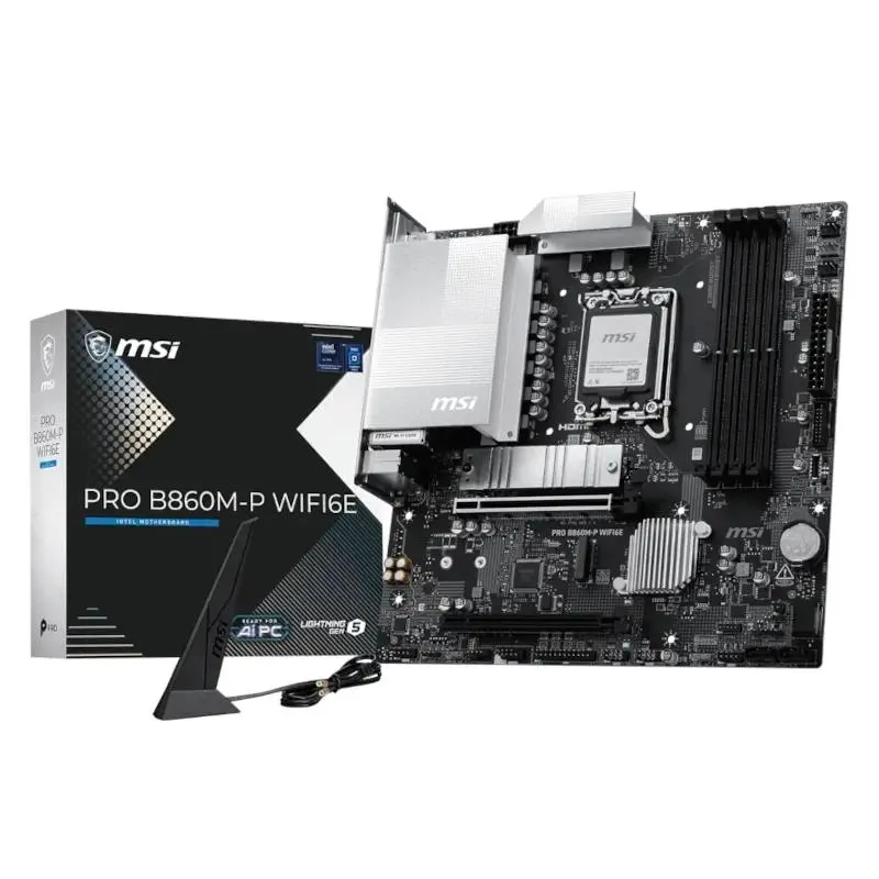 MSI PRO B860M-P WIFI6E Placa Base mATX DDR5