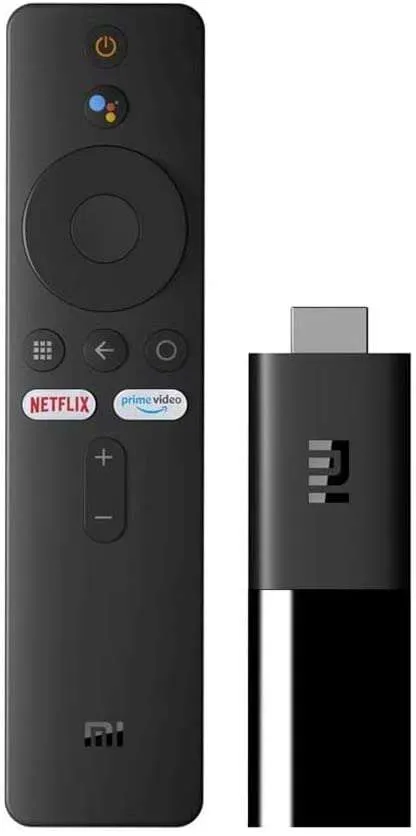 Xiaomi Mi Tv Stick Reproductor Portatil De Contenidos Streaming Full Hd Wifi - Bluetooth 4.2 - Android 9.0 - Sonido Dolby Y Dts - Smartcast - Mando A Distancia - Color Negro