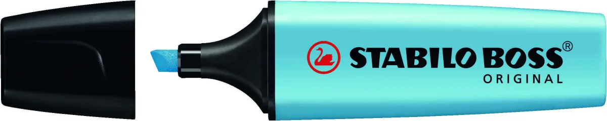Stabilo Marcador Fluorescente Boss Original Azul