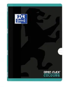 Oxford Libreta Grapada Openflex Colour 48H A4 90g 1 Línea 2M Tapa Plástica Pack 10 Ud Ice Mint