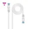 Nanocable Cable Red Cat.7 LSZH S/FTP PIMF AWG26 30cm Blanco