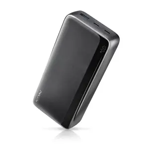 NGS Quiz 20 Powerbank 20000mAh 22.5W PD 3.0 QC 3.0 2x USB-C 1x USB-A Negro