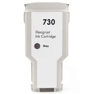 HP 730 Gris Cartucho de Tinta Compatible - Reemplaza P2V72A/P2V66A